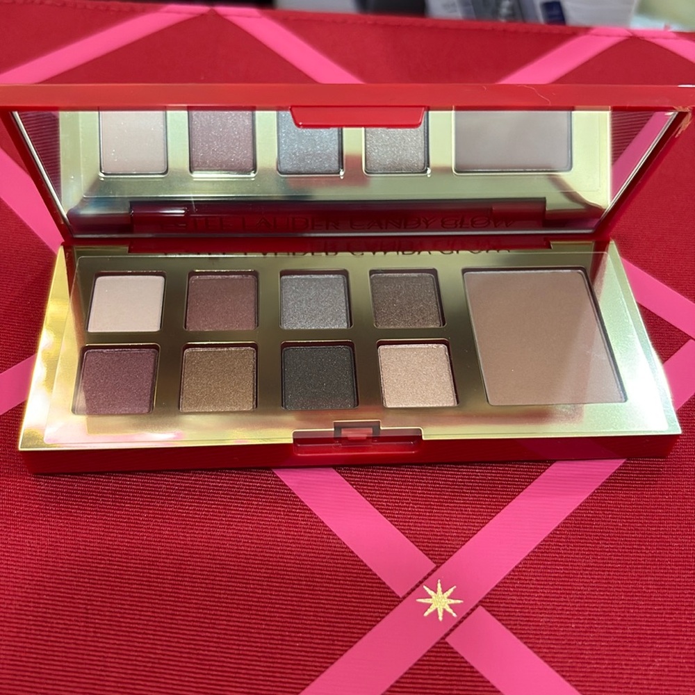 Estee Lauder Pure Color Envy Eyeshadow and Cheek Palette— CANDY GLOW NEW